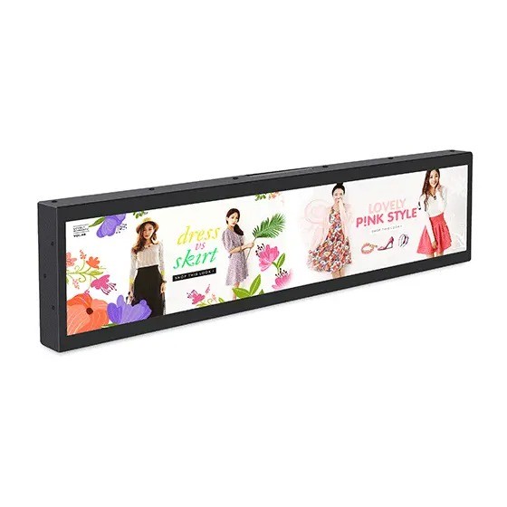 3840*2160 Resolution Bar Type LCD Display with 178°/178° Viewing Angle and 50,000 Hours Lifespan