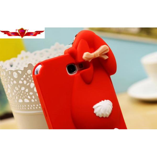 Rabbit Silicone Samsung N2, Note3, S4 Cases Multi Color Gift Package Include