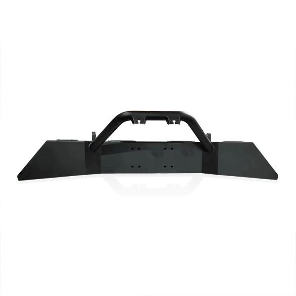 Off Road 4x4 Accessories Bull Bar Black Steel For Front Bumper Bull Bar Nudge Bar For Jeep Wrangler