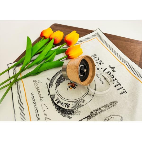 Molinilla de pimienta ajustable Molina el vidrio de manera eficiente con nuestros molinillos de vidrio de alto rendimiento