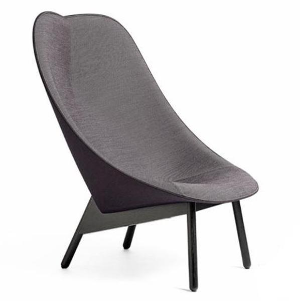New design colors fabric Leisure high back chaise Lounge chair Uchiwa reception chair