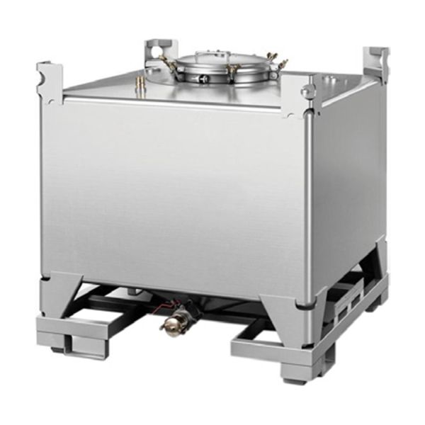Stainless steel ton barrel