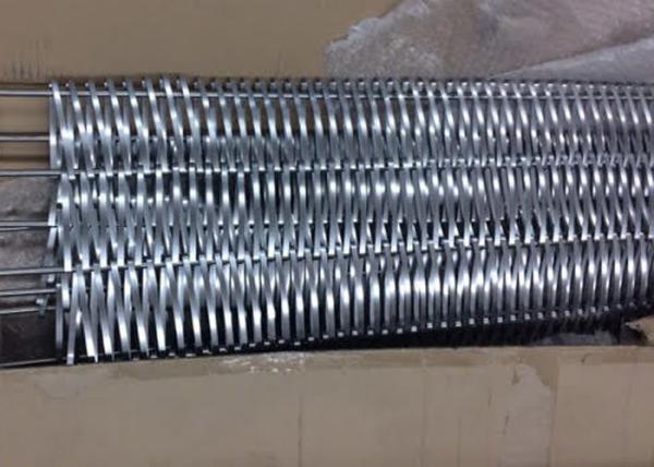 装飾の平らなワイヤー コンベヤーの網ベルト、316ステンレス製のコンベヤー ベルトの長い時間の生命