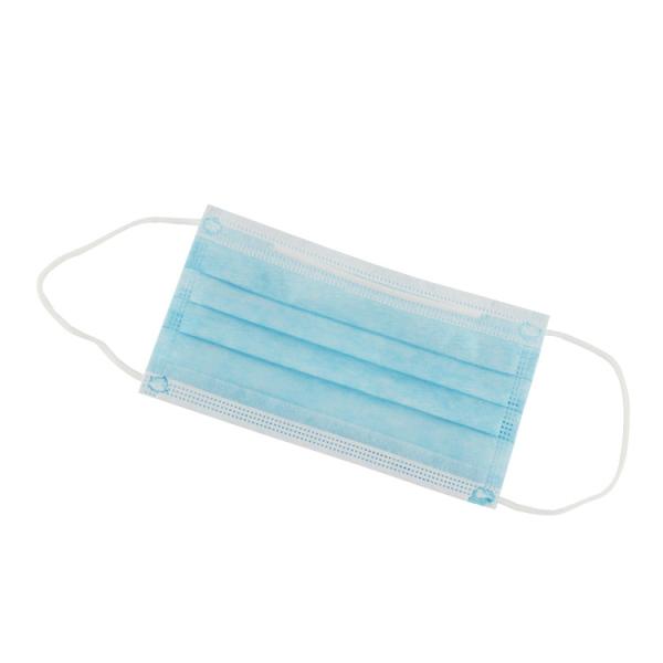 Adults Light Weight 3 Ply Face Mask , Disposable Earloop Face Mask Hypoallergenic