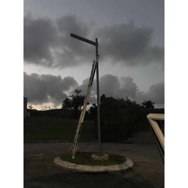 IP65 3000LM 6500K Human Body Induction Outdoor Solar Street Lamp