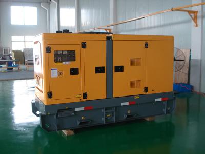 3 grupo de gerador diesel silencioso de Polo MCCB, grupo de gerador diesel de 280KW 350KVA Genset