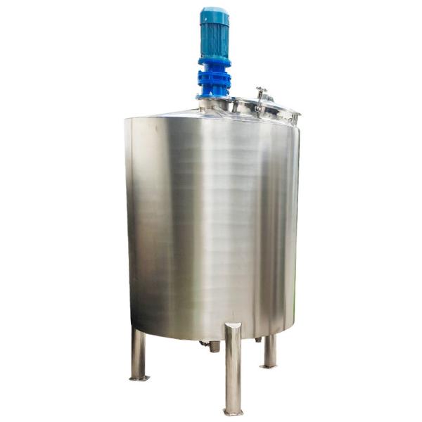 Liquid Blending Ss Mixing Tank Electric Heating Jacketed Mixing Tank 220V - 480V