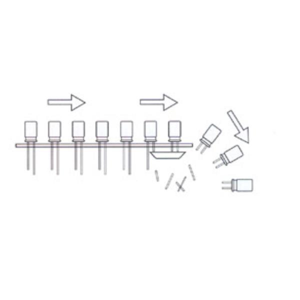Fully Auto PCB Cutting Machine Loose Radial Lead Cutter 220V AC 60HZ / 50HZ