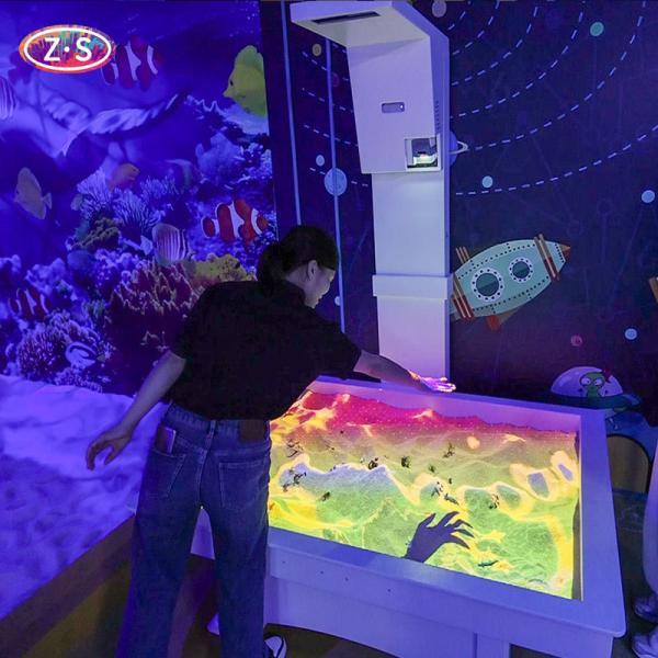 1024x768 AR Sandbox All In One DLP Display Interactive Projection Sandbox