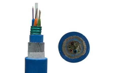 Underwater 2KM G652 Fiber Armored Optical Cable  4 12 72 288 Core