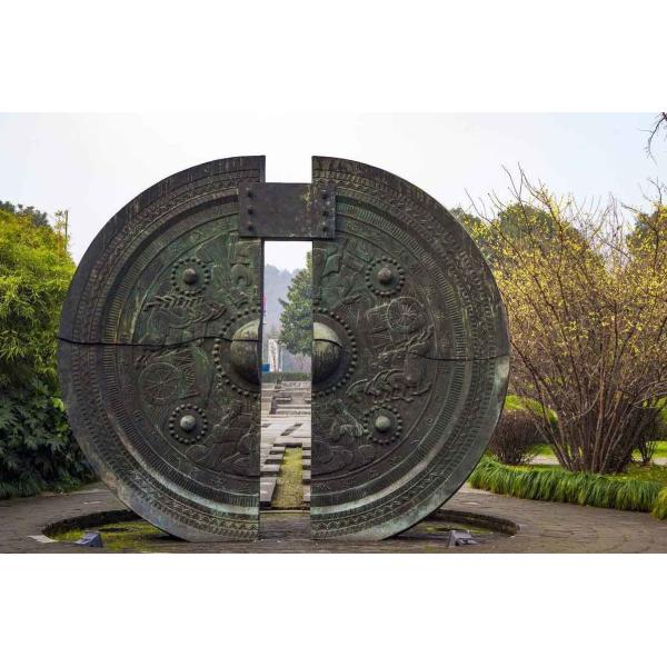 Customized Garden Outdoor Bronze Sculpture Ancient Public Decoration