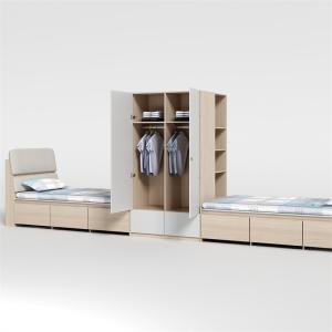 Support customization 2000 X 1200 X 960mm Apartment Furniture Student Bunk Bed