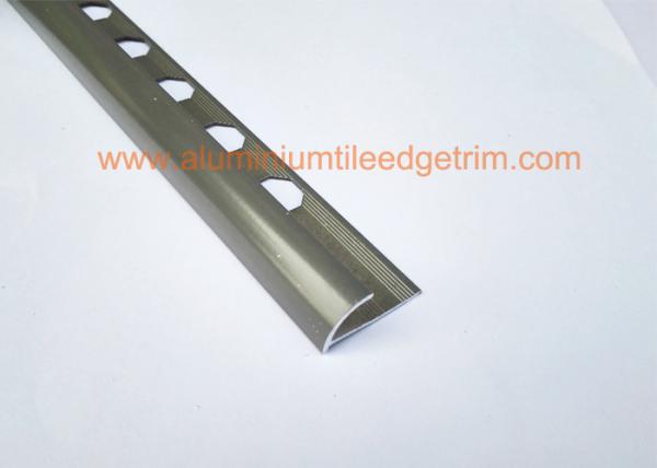 Powder Coating Grey Aluminium Outer Corner Profile 2.5 meter