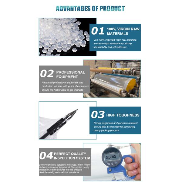 MOPP VMPET 50 до 120 микронов упаковывая фильм Rolls