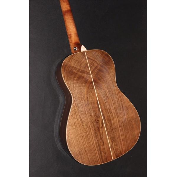 AAAAA fully Solid walnut wood handmade OOO28K body style 12 frets guitar acoustic electric guitar