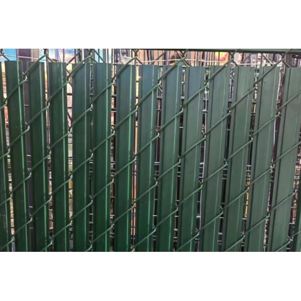 PVC Plastic Chain Link Strip Slot Cyclone Fence Accessories Pvc Fence Panels Privacy Slats For Chain Link Fence