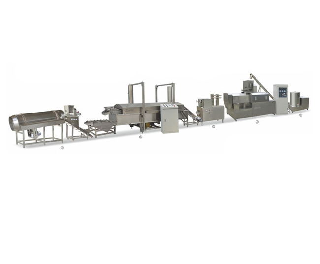 машина 100-150kg/Hr штрангпресса закуски Fryer лепешек 3D
