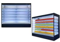 Le réfrigérateur ouvert de Multideck d'aileron en aluminium efficace de tube de cuivre automatique dégivrent
