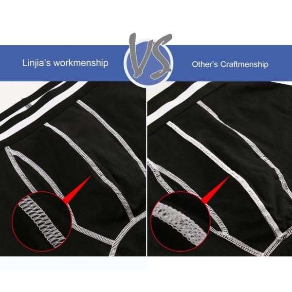 Спортивная одежда для фитнеса Мужские трусы-боксеры Нижнее белье Компрессионный бег с длинными ногами