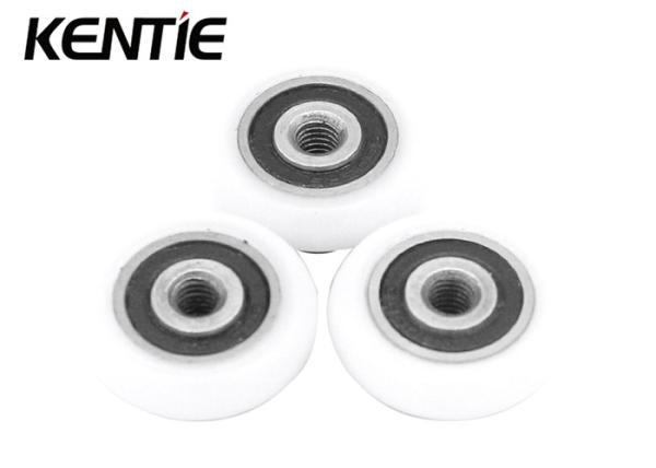 POM Home Sliding Barn Door Wheels M4x20x5.5mm Grease Lubrication