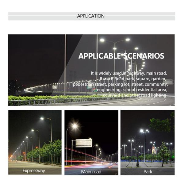 SMD 2835 Интегрированная светодиодная уличная лампа All In One IP65 Наружная 50w 100w 150w 200w 300w 2000 Вт Солнечная уличная лампа