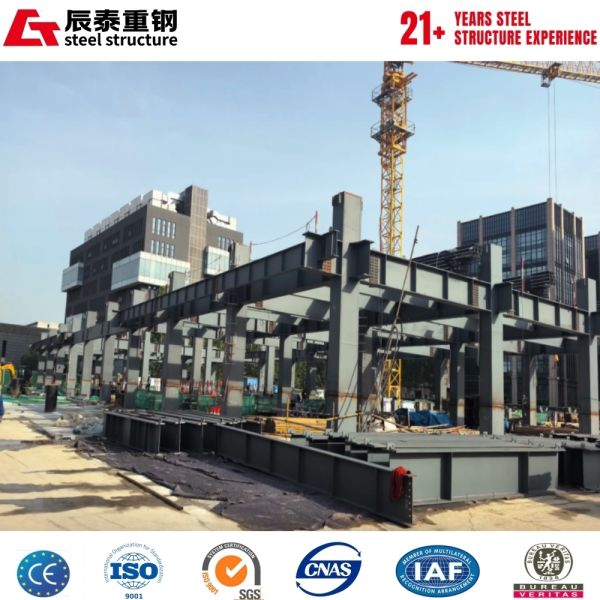 Wind Resistant Prefabricated Steel Warehouse For Coastal Area Construction