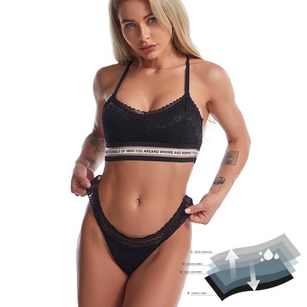 Хлопка нижнего белья ремня трусов периода доказательства утечки дизайн шнурка многоразового Breathable сексуальный