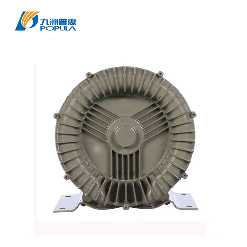 Oil Free Gas Vortex Blower Fan 30kPa Vacuum aluminum High Pressure Ring Blower