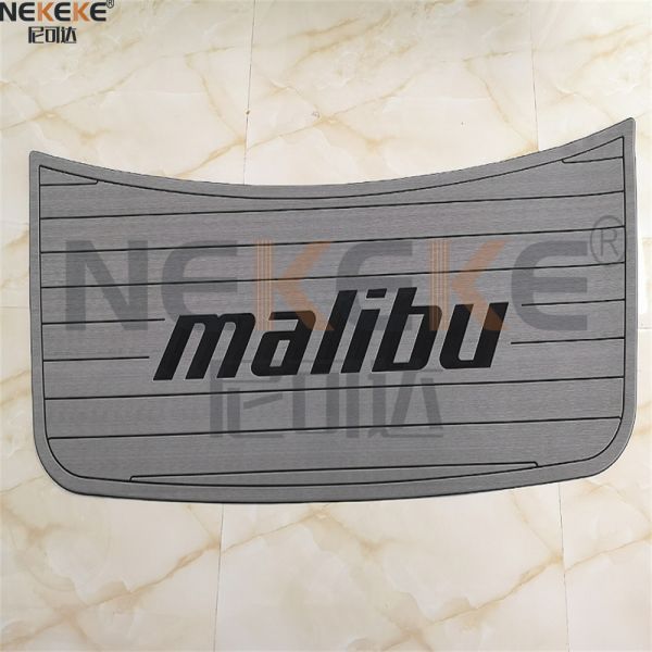 6mm Thickness UV Resistant Self-Adhesive Marine EVA Flooring Faux Teak Boat Deck Mat for 2012-2016 Malibu 22 MXZ