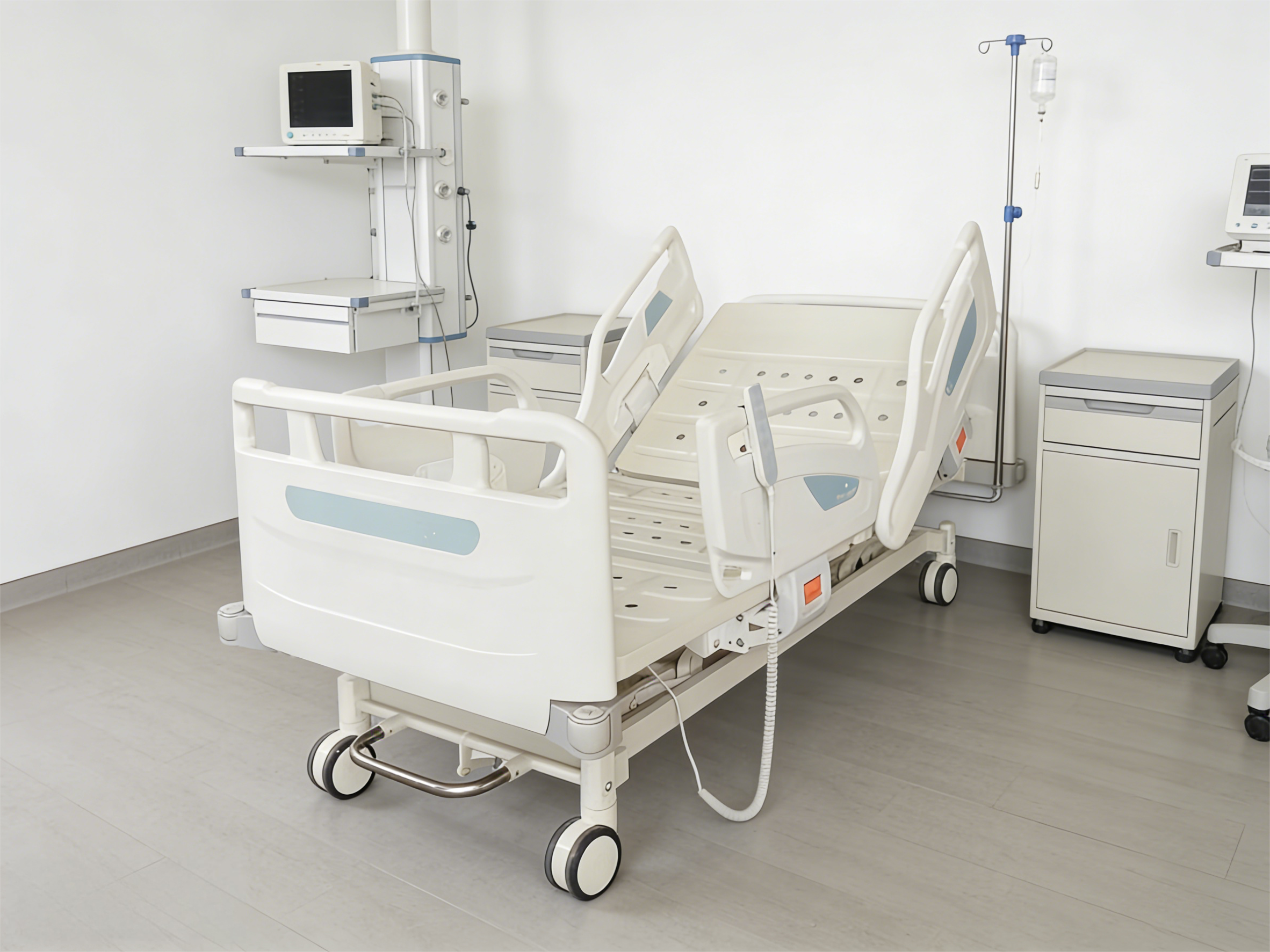 Three-Function Electric Nursing Bed with Full Barrier Angle Display - DH-1-C