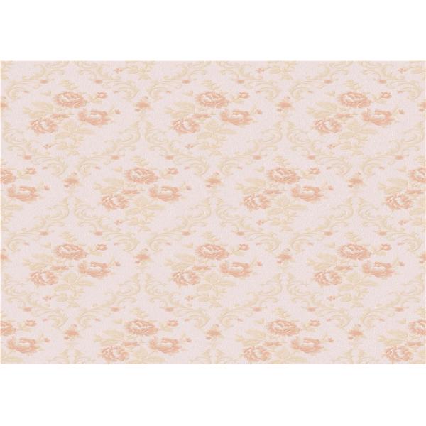 Fashion Natural Breathability Interior Decorating Wallpaper Yellow / Beige / Green 0.53*9.5M