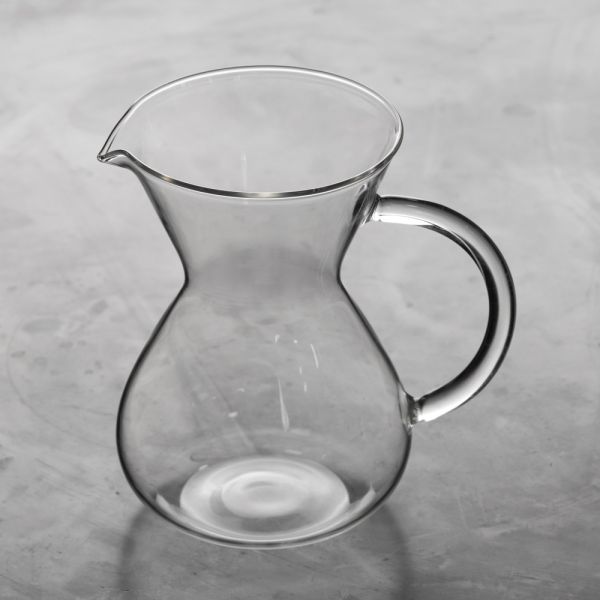 Eco Friendly Single Wall Glass French Press Heat Resistant Glass Coffee Maker Pot 400ml
