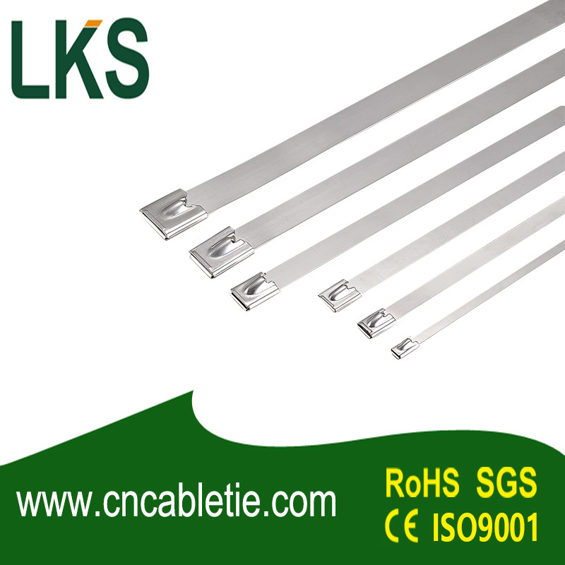 4.6*200mm Stainless Steel Cable Tie with High Tensile Strength Non-Flammable and Excellent Corrosion Resistance for Industrial Use