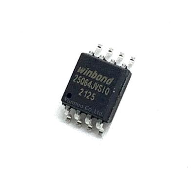 Original Integrated Circuit IC FLASH Memory Chip SOP-8 W25Q64JVSIQ 25Q64JVSIQ