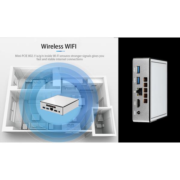 Intel Core Series DDR3L 8GB Mini PC With Single LAN HD Display For Home Office