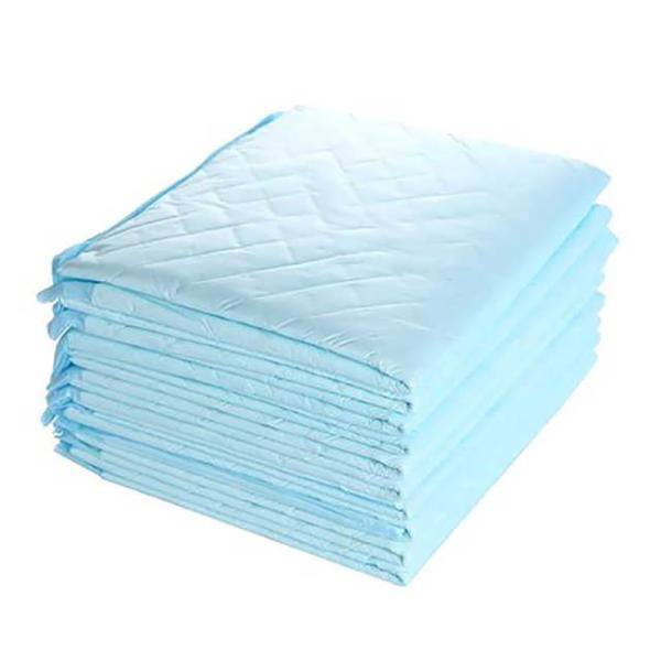 Tapis absorbant pour urine de chien fin 5 couches en tissu non tissé 60x60cm