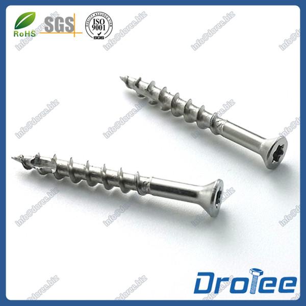 Stainless Steel 304 Countersunk Head Torx Deck Screw Type 17