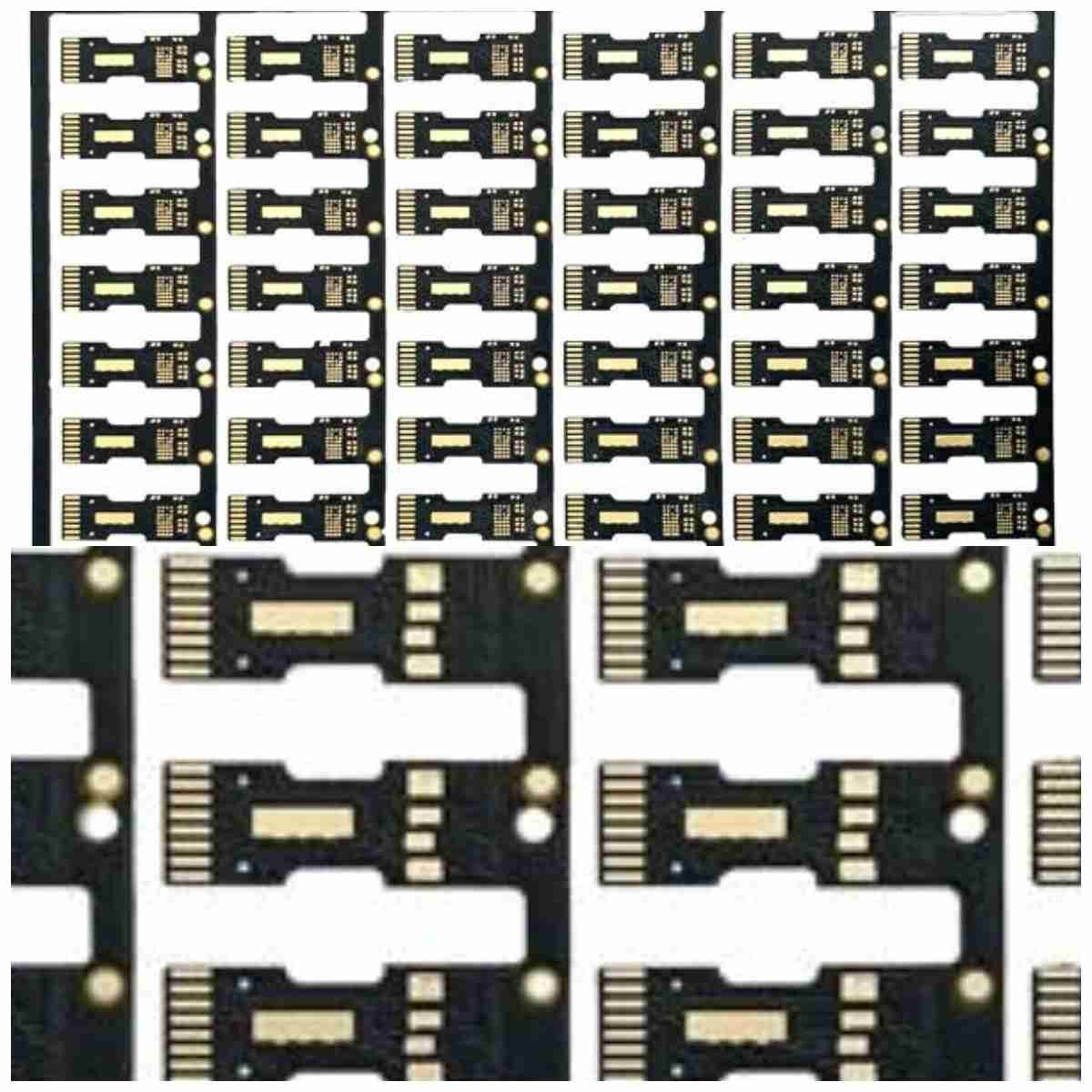 слой PCB FR4 1.6mm высокочастотный двойной