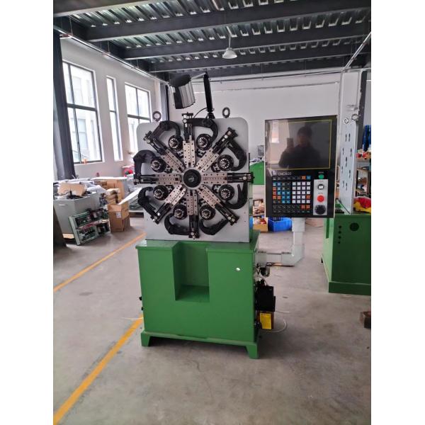 Automatic Spring Forming Machine , CNC Spring Machine With 100KG Decoiler