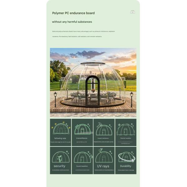 House Bubble House Inflatable Bubble Yurt Room Innovative Design