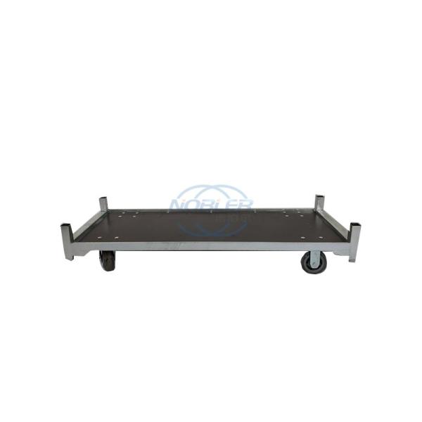 Оборачиваемость снабжения цветков вагонетки цветка контейнера 4 переклейки сложенная колесом