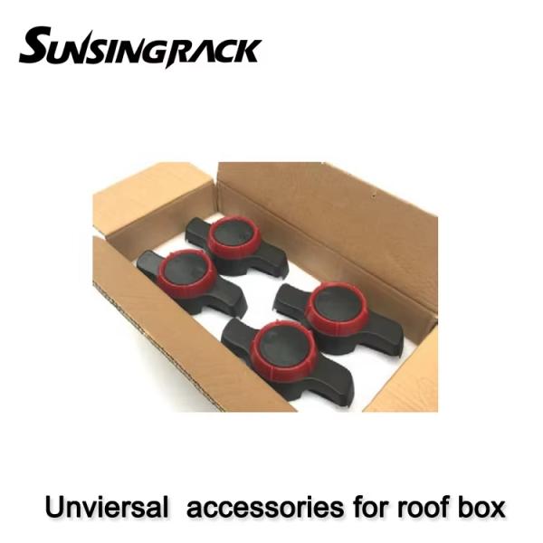Quick clamp kit+ Universal Car Roof Box Accessories with Aluminum for Exterior Car Lock Parts & Accessory Turning Parts