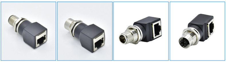 IP68 M12 к собранию соединителя Rj45/держателю панели/отлитому в форму водоустойчивому кабельному соединителю