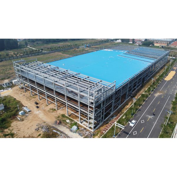 Long-Lasting Robust Industrial Steel Structure Compliant with CE, SGS and Australian Construction Standards