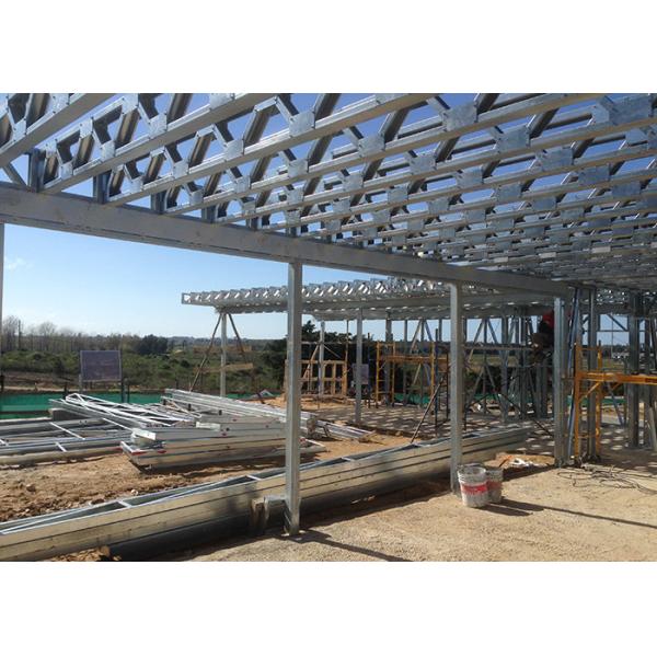 Виллы энергосберегающей доступной Prefab виллы стальной структуры дома полуфабрикат