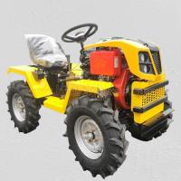 Full Time 4x4 Diesel Mini Tractor Assento ajustável E Potente 188F 12hp Motor