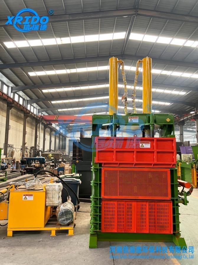 High Productivity Waste Tire Baler Press Vertical Baler Machine for Retail and Baling
