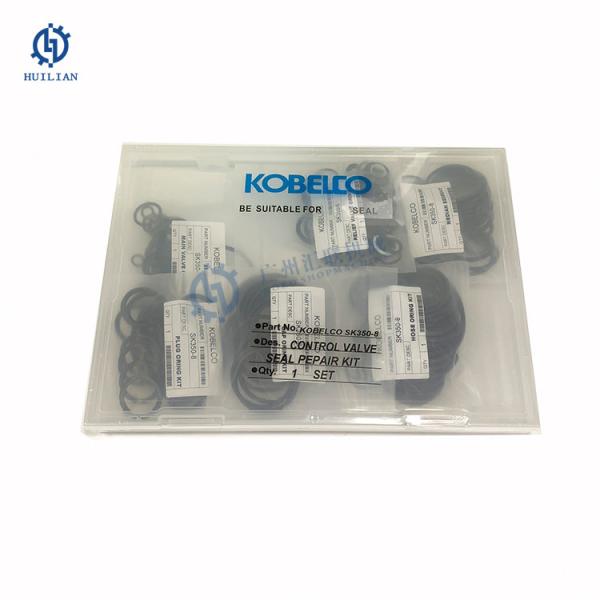 SK350-8 Hydraulic Boom Arm Bucket Cylinder Control Valve Seal Kits For Kobelco Excavator