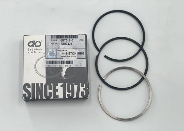 OEM Cummins Engine Parts 6BT5.9 6 Piston Ring High Temperature Resistant