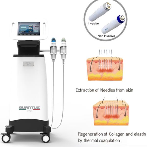 Gold RF Microneedle-Machine Vertical Fractional RF Microneedle Face and Body Tightening Lifting Treatment